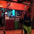 This bungee flight workout revolutionizes fitness