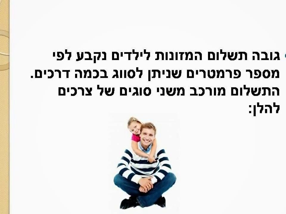 עו"ד רן רייכמן מסביר את המרכיבים שעל פיהם נקבע גובה תשלום המזונות לילדים