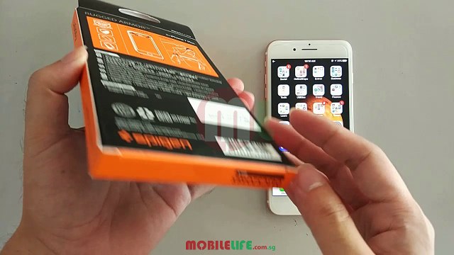Spigen iPhone 7 Plus Rugged Armor Case Unboxing