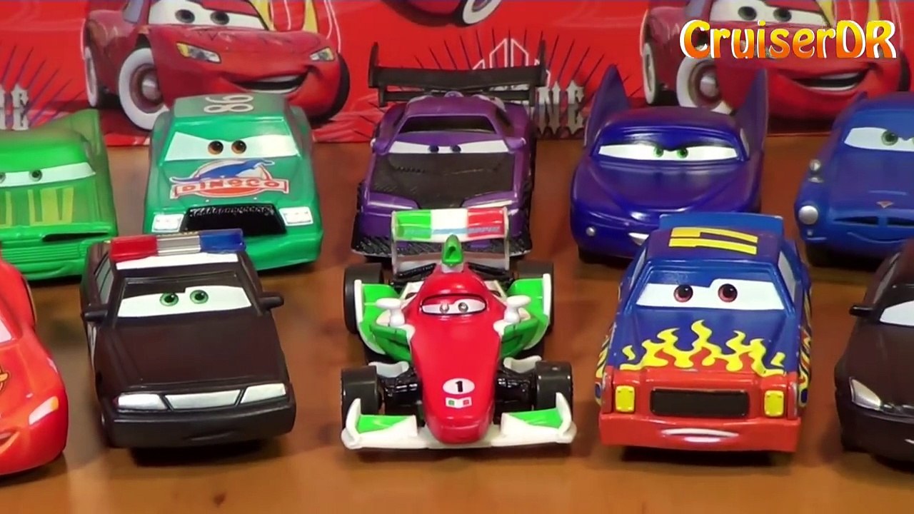 Disney Pixar Cars, Color Changers Sammlung meiner Tochter 1:55 von Mattel