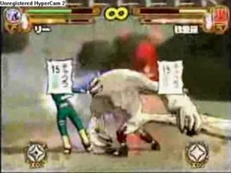 Shukaku gaara vs drunk lee