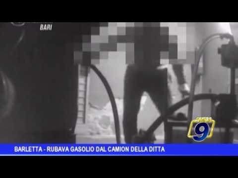 Barletta | Rubava gasolio dal camion della ditta