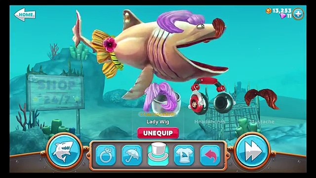 Hungry Shark World - New Shark - Basking Shark