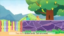 Two Little Dicky Birds Rhyme - Best Nursery Rhymes and Songs for Children - Kids Songs - artnutzz TV