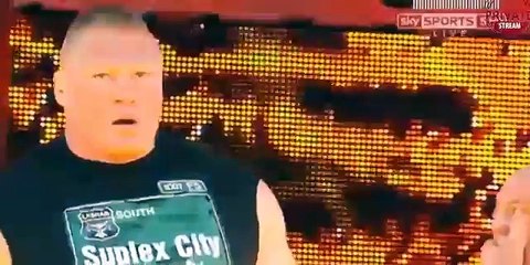 Brock Lesnar Wants Last Time Match to Challenge Goldberg   WWE RAW 30th January 2017