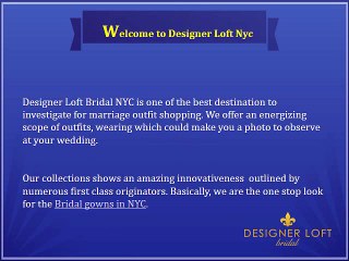 Wedding Attires from NYC