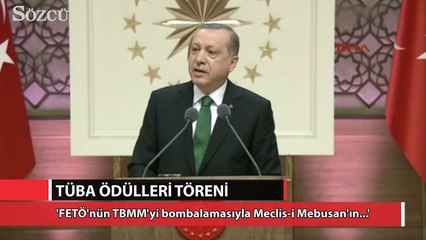 Erdoğan: FETÖ'nün TBMM'yi bombalamasıyla...