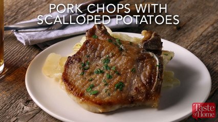 Pork Chops with Scalloped Potatoes
