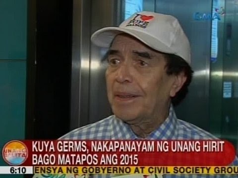 UB: Kuya Germs, nakapanayam ng Unang Hirit bago matapos ang 2015