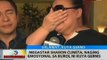 BT: Megastar Sharon Cuneta, naging emosyonal sa burol ni Kuya Germs