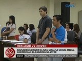 24 Oras: Abusadong driver na nag-viral sa social media, sinermunan sa pagdinig ng LTFRB