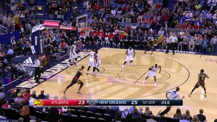 Tyreke Evans Deep Buzzer Beater | Hawks vs Pelicans | January 5, 2017 | 2016 17 NBA Season