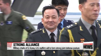 Video herunterladen: Military chiefs of S. Korea and U.S. reaffirm to establish strong joint defense posture