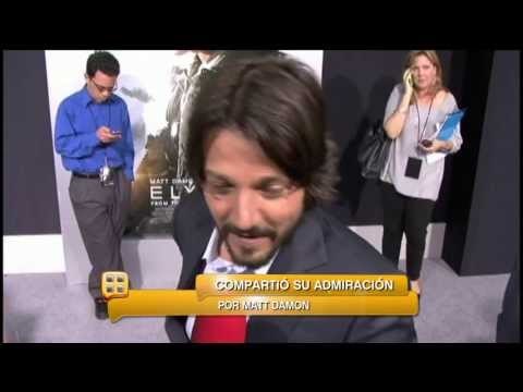 Diego Luna, Matt Damon y Jodie Foster en premier de Elysium