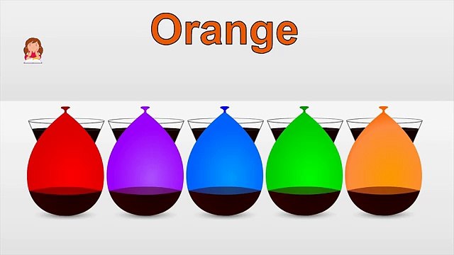 Learn Colors with Balloon for Children, Teach Colours, Baby Videos, Kids Learning Videos