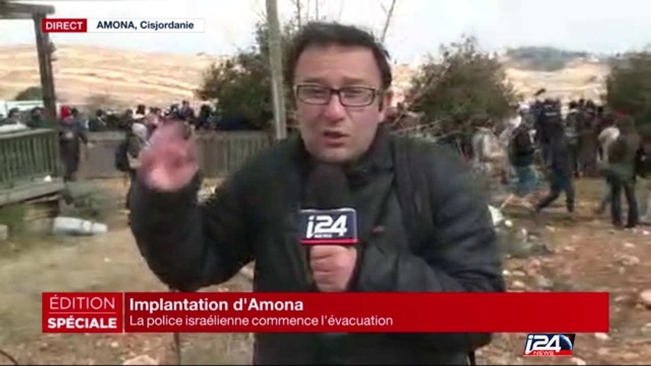 Amona : la police israélienne commence l'évacuation