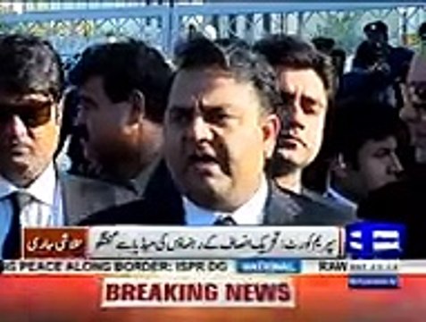 Aap Ne Jo Karna Hai Karlein - PMLN Lawyers To Judges Fawad Chaudhary Telling - Video Dailymotion