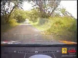 Clio R3 au Rallye de Goyave 2007