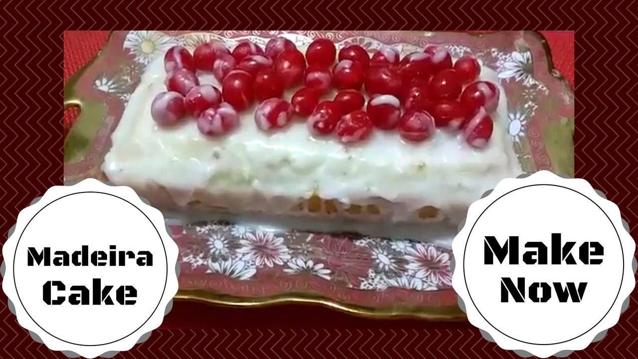 Glazed Madeira Cake