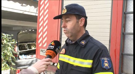 Φωτιά σε αυτοκίνητο στη Χαλκίδα