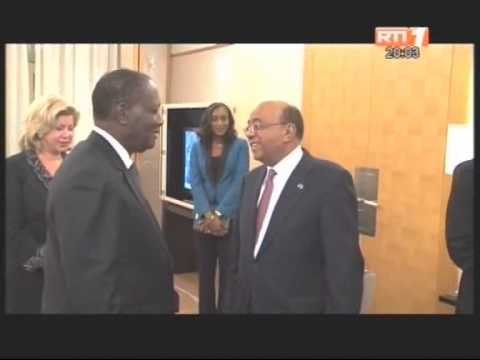 En visite de travail en France, le chef de l'Etat reçu le milliardaire soudanais Mohamed Ibrahim