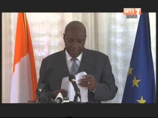 Le premier ministre était à la résidence de l'ambassadeur de l'union européenne en Côte d'Ivoire