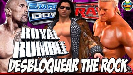 WWE: Desbloquear The Rock [SvR 2011] Royal Rumble - Principal