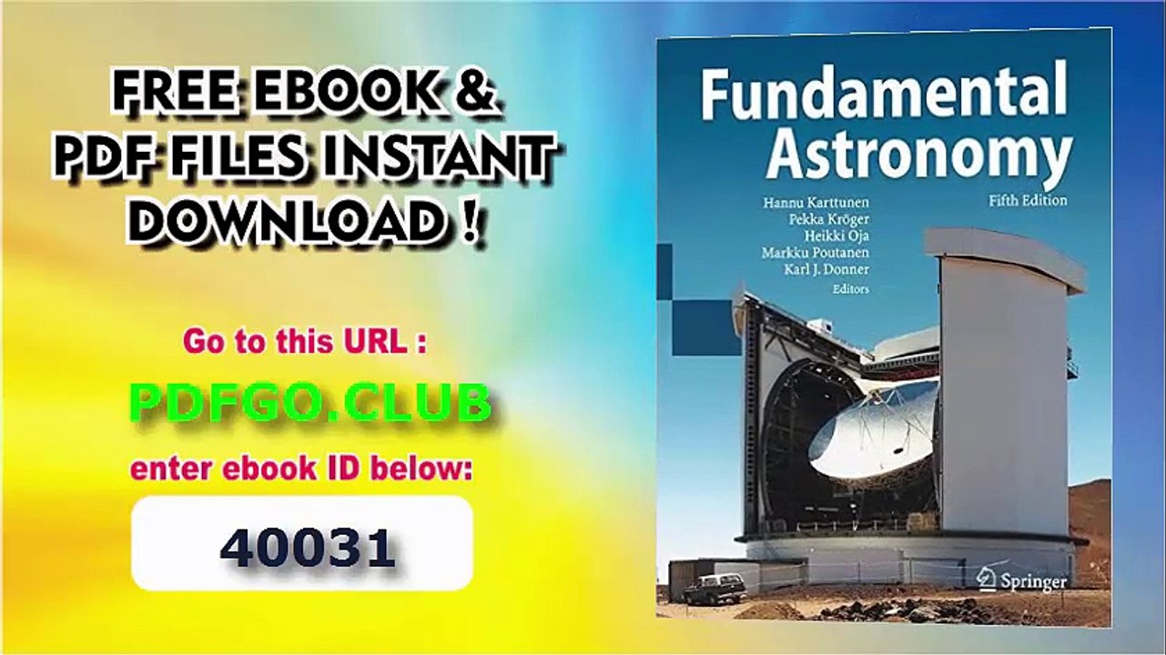 Fundamental Astronomy