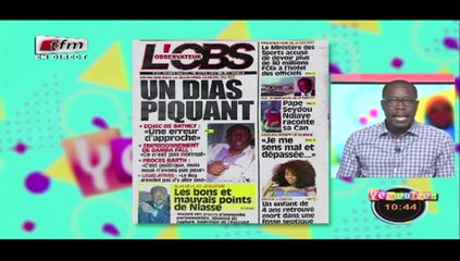 REPLAY - Revue de Presse - Pr : MAMADOU MOUHAMED NDIAYE - 01 Février 2017