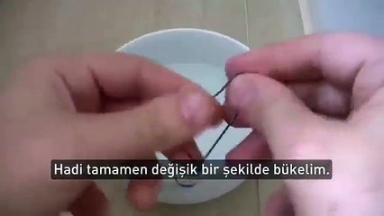 Hafızası olan bir madde Nitinol