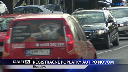 REGISTRAČNÉ POPLATKY ÁUT PO NOVOM