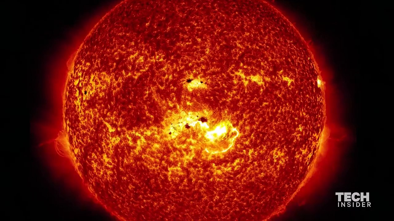Star exploding into a SuperNova