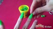 Play Doh Kitchen How To Make Green Play Doh Nails Decorated With Orange Dots