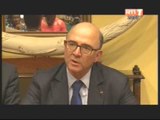 Rencontre entre les ministres français de l'économie et du developpement et les journalistes