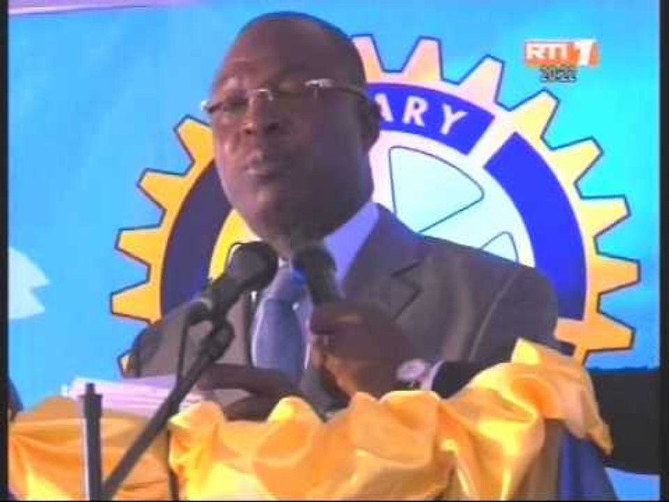 Diner gala organisé par le rotary club Abidjan