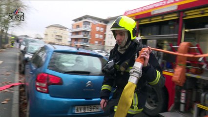 Feu d'appartement à Dammarie-les-Lys