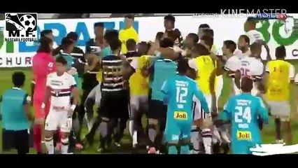 Corinthians X Sao Paulo!! Marquinhos Leva Chute Na Cara, Kazim Da Murro No Rodrigo Caio, Maicon Apanha , Cassio Chega Derrubando E Mais....