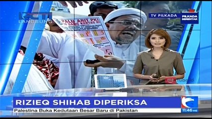 Rizieq Diperiksa Terkait Dugaan Makar