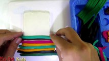 Play Doh Rainbow !! Make Ice Cream Rainbow Colorful With Play Doh Toys Creative For KIds