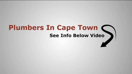 24 hour emergency plumber Bantry Bay