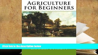 PDF [Download] Agriculture for Beginners Book Online