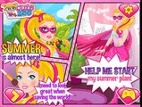 Super Barbie Summer Plan - Barbie Makeup and Dress Up/Супер Барби Летний План