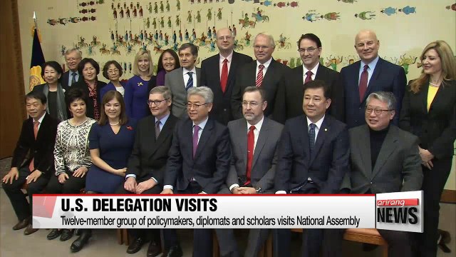 U.S. delegation visiting National Assembly reaffirms S. Korea-U.S. alliance and stresses importance of deploying THAAD