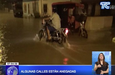 Sectores de Vinces afectados por intensas lluvias