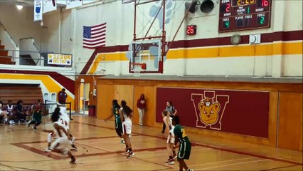 Long Beach Poly Lady Jackrabbits vs. Wilson Bruins Girls Basketball Varsity 1-30-17
