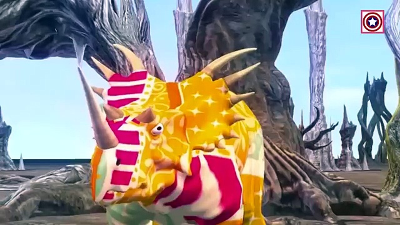 Colors Dinosaurs Cartoons Finger Family Rhymes | Funny Dinosaurs Color Nursery Rhymes for Kids