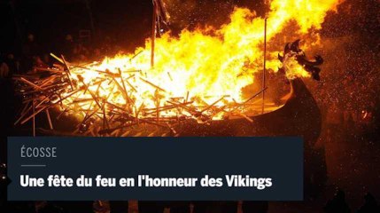 Écosse : un spectaculaire festival costumé en l’honneur des Vikings