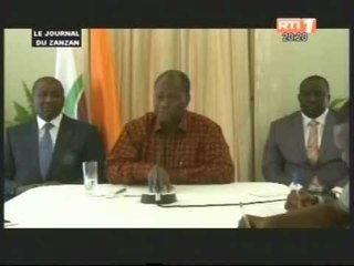 Le Président de la république dresse le bilan de sa visite d'Etat dans le district du Zanzan