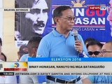 BT: Binay-Honasan, nanuyo ng mga Batangueño