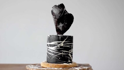 Jackson Pollock Cake